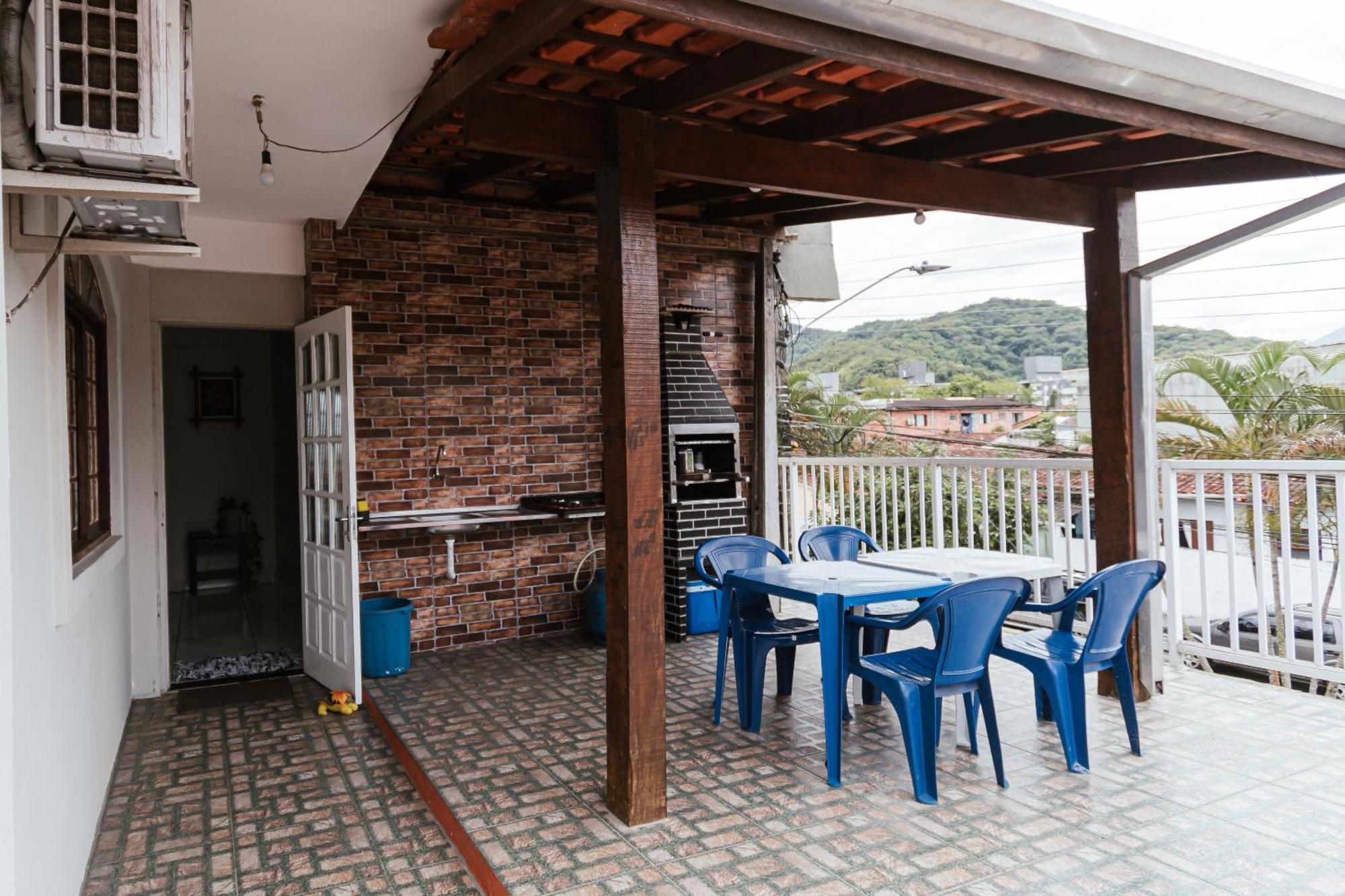 Otimo Sobrado Prox Da Praia Grande Com Ar Condicionado 우바투바 외부 사진